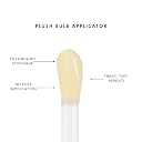 HYUE HydraGlow™ Lip Oil | Day & Night Treatment | Intense 24HR Hydration | Non-Sticky | Lightweight Formula | 6 ml | With Kakadu, Chamomile and Calendula Oil | Crystal-like Shine | Chunky Applicator gallery image