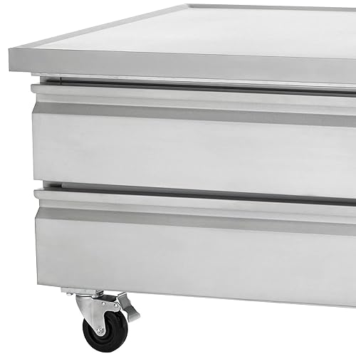 Miniatura 4 de Arctic Air ARCB60 - Base de chef refrigerada con dos cajones de 62 pulgadas, 115 V, acero inoxidable