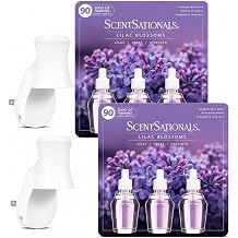 ScentSationals Lilac Blossoms Plug-In Starter Kit - Pure White - 6 Refills