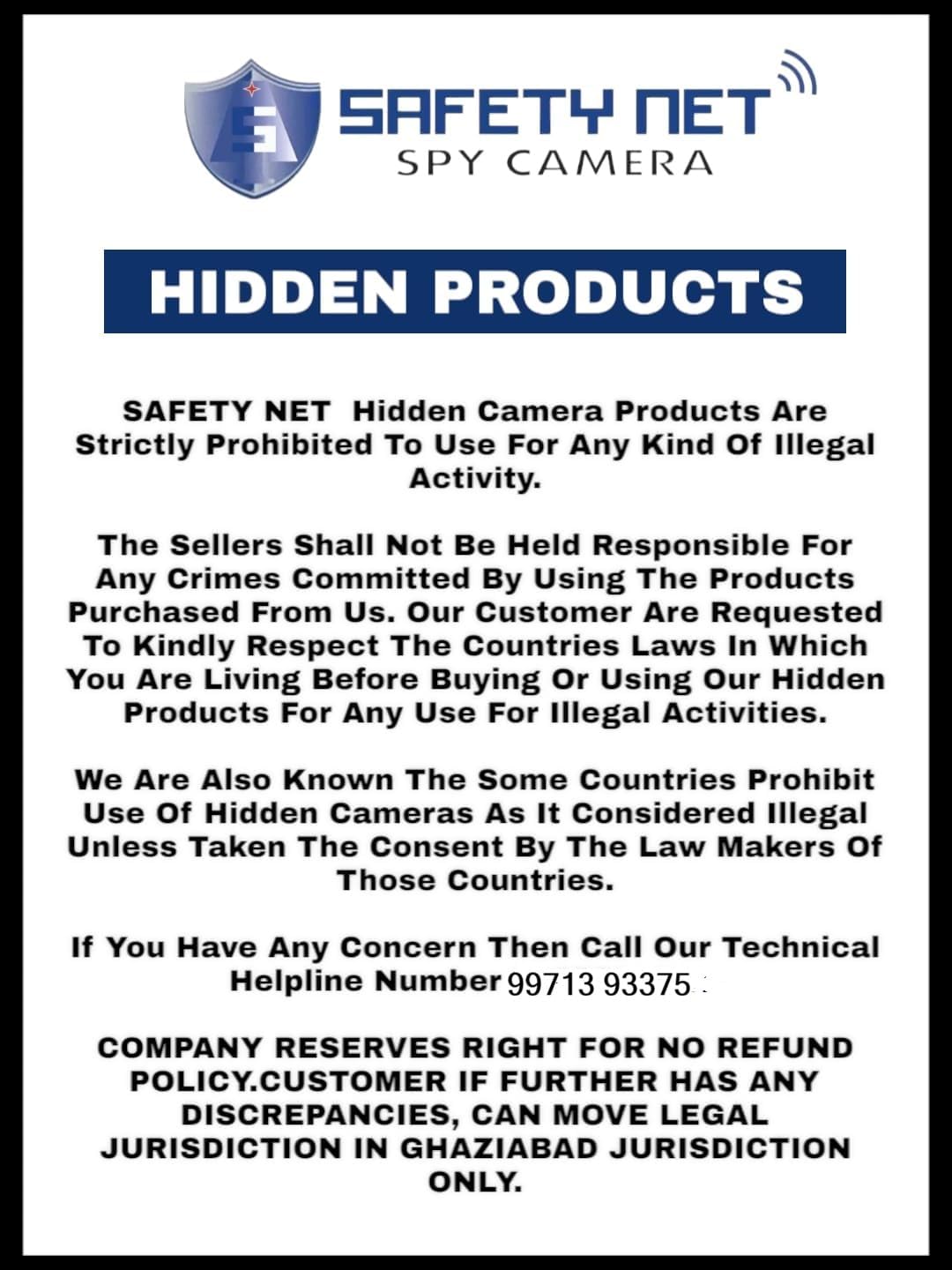 SAFETYNET WiFi Button Camera | 1080P Full HD Hidden Spy Camera | IWF CAM App | Flexible Bendable Design | 32GB Memory Support with Compression | Live View on Mobile & Laptop | Audio Video Recording — Amazon image 9