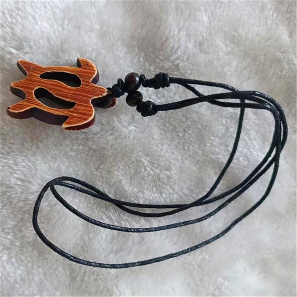 4Pcs Turtle Shark Tooth Necklace Pendant Bohemian Handmade Waterproof Surfer Necklace for Women Men Summer Beach Jewelry Gift - Image 7