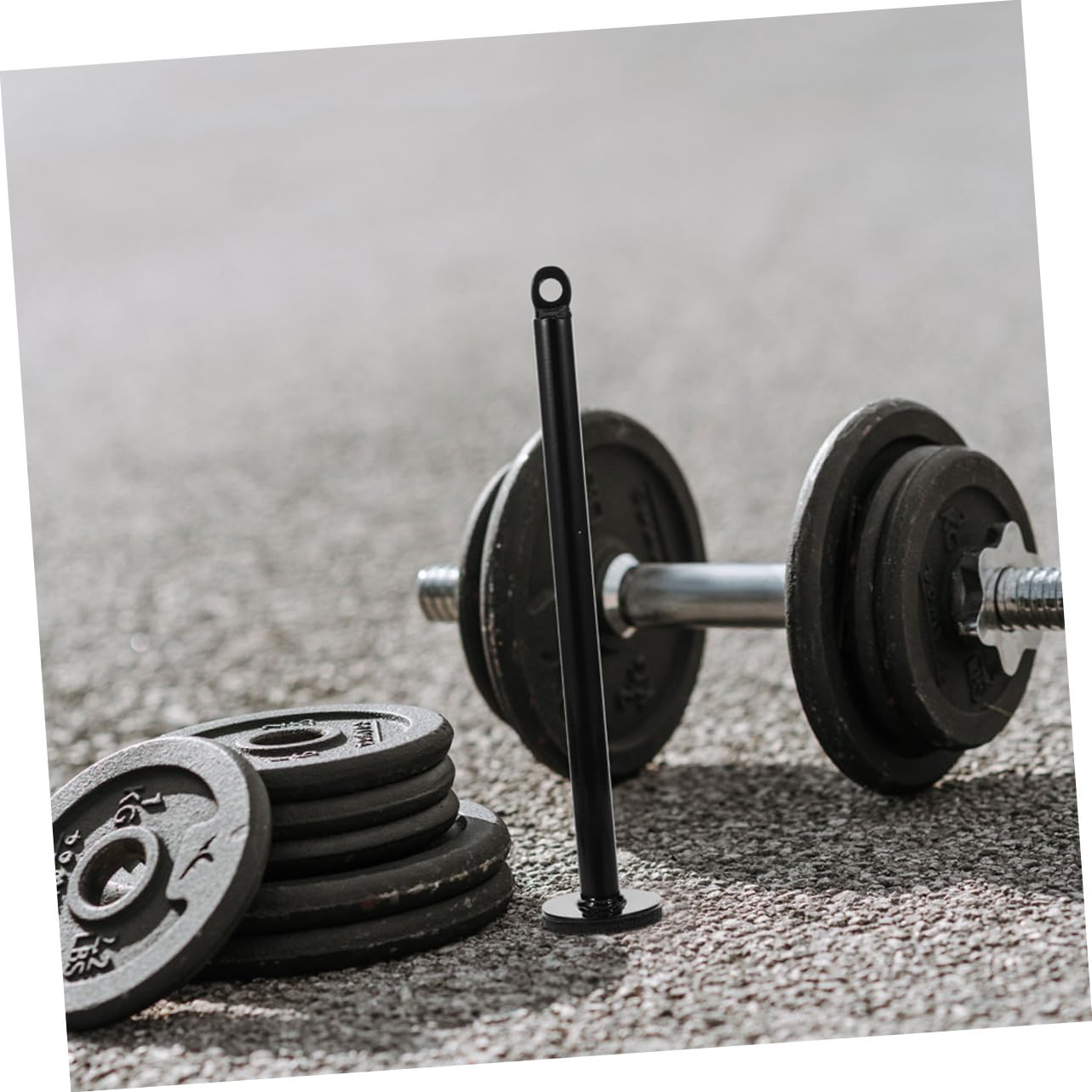 TOYANDONA 2pezzi Supporto per Pesi da Palestra Accessori per Attrezzature Fitness con Pin di Carico per Macchine Pulley Struttura Resistente per Allenamenti di e Riscaldamento