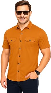 LAWFUL CASUAL Men's Slim Fit Casual Button-Down Shirt Price In India