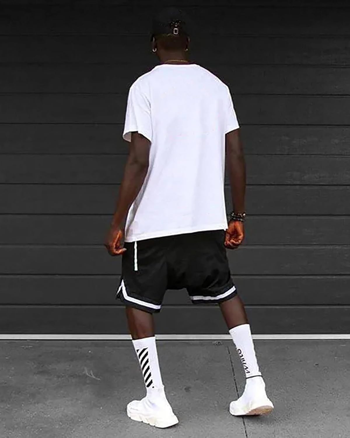 DIOTSR Mens Mesh Basketball Shorts Running Athletic Gym Workout Shorts with Zip Pocket - Image 6