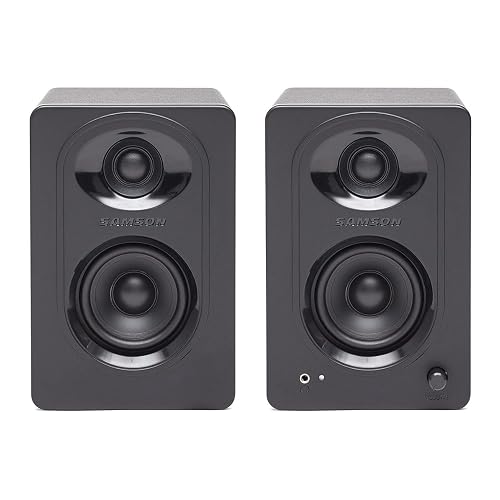 SAMSON MediaOne M30 Powered Studio Monitors product photo (Studio Monitors) — ScooterReviewPro review