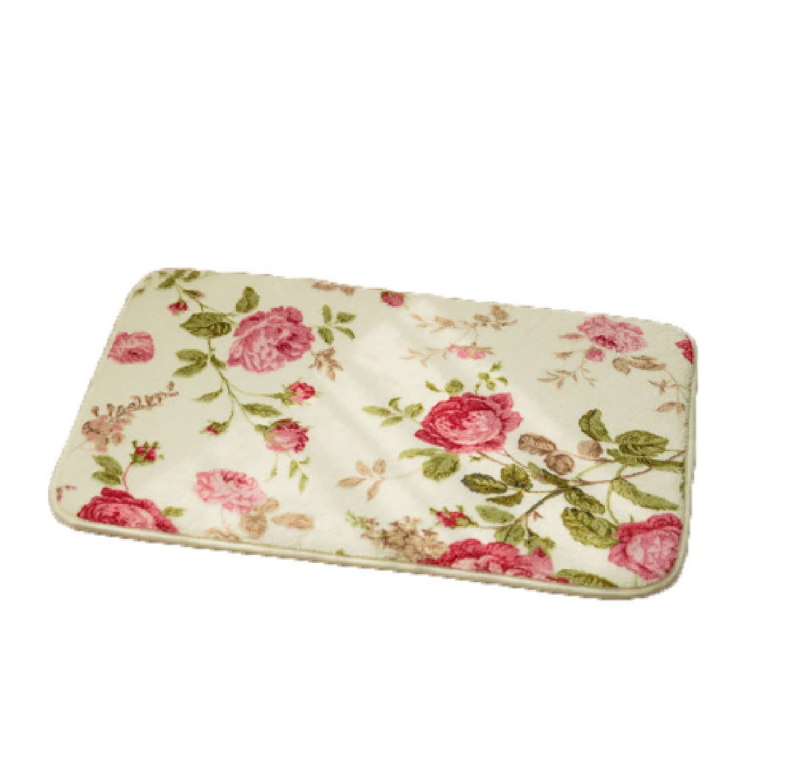 Memory Foam Badvorleger, saugfähig, super gemütlich, Badezimmerteppich, Badematte, 60 x 90 cm
