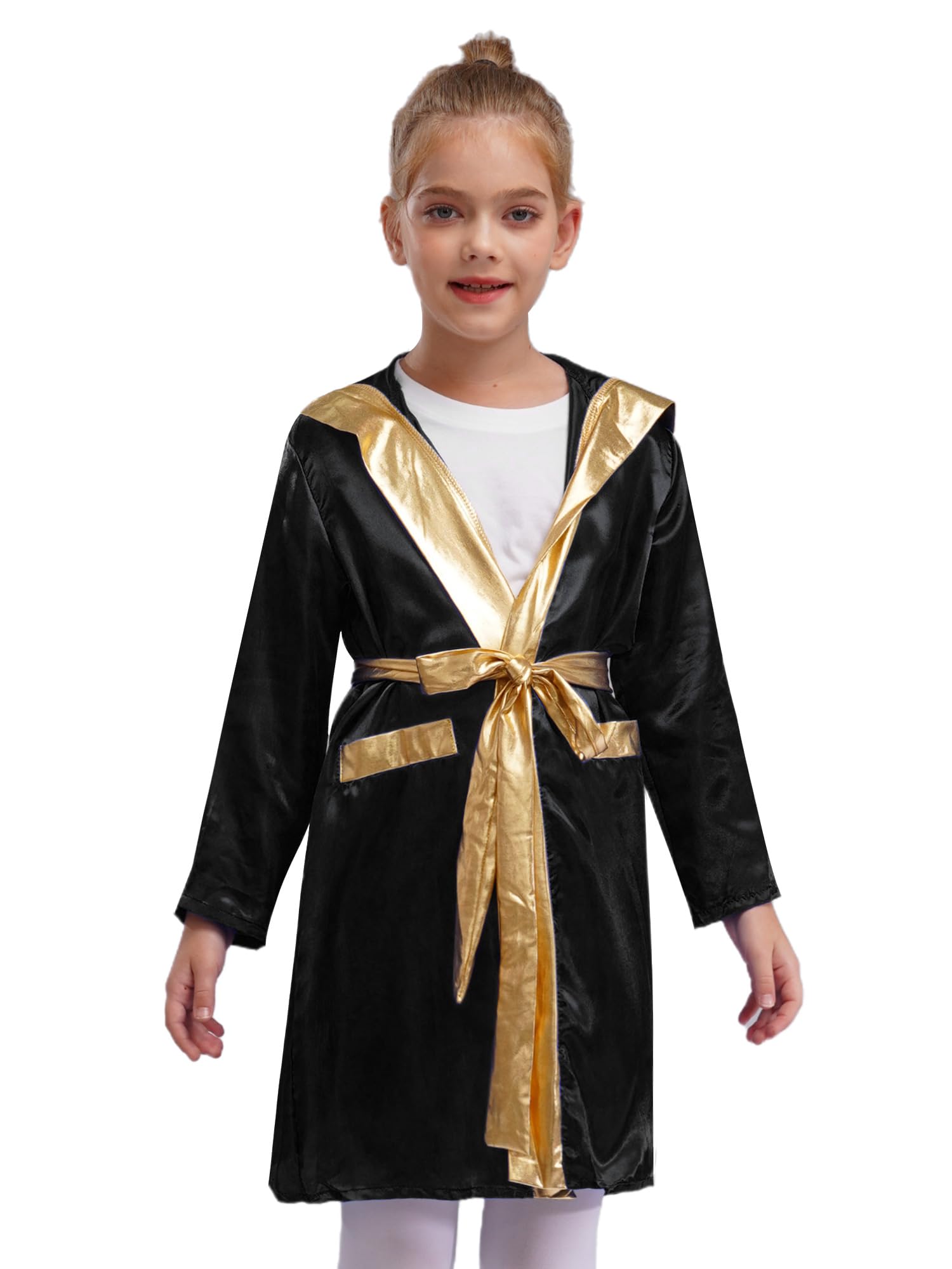 Agoky Outfit da box per bambini - completo con mantello e guanti a stampa