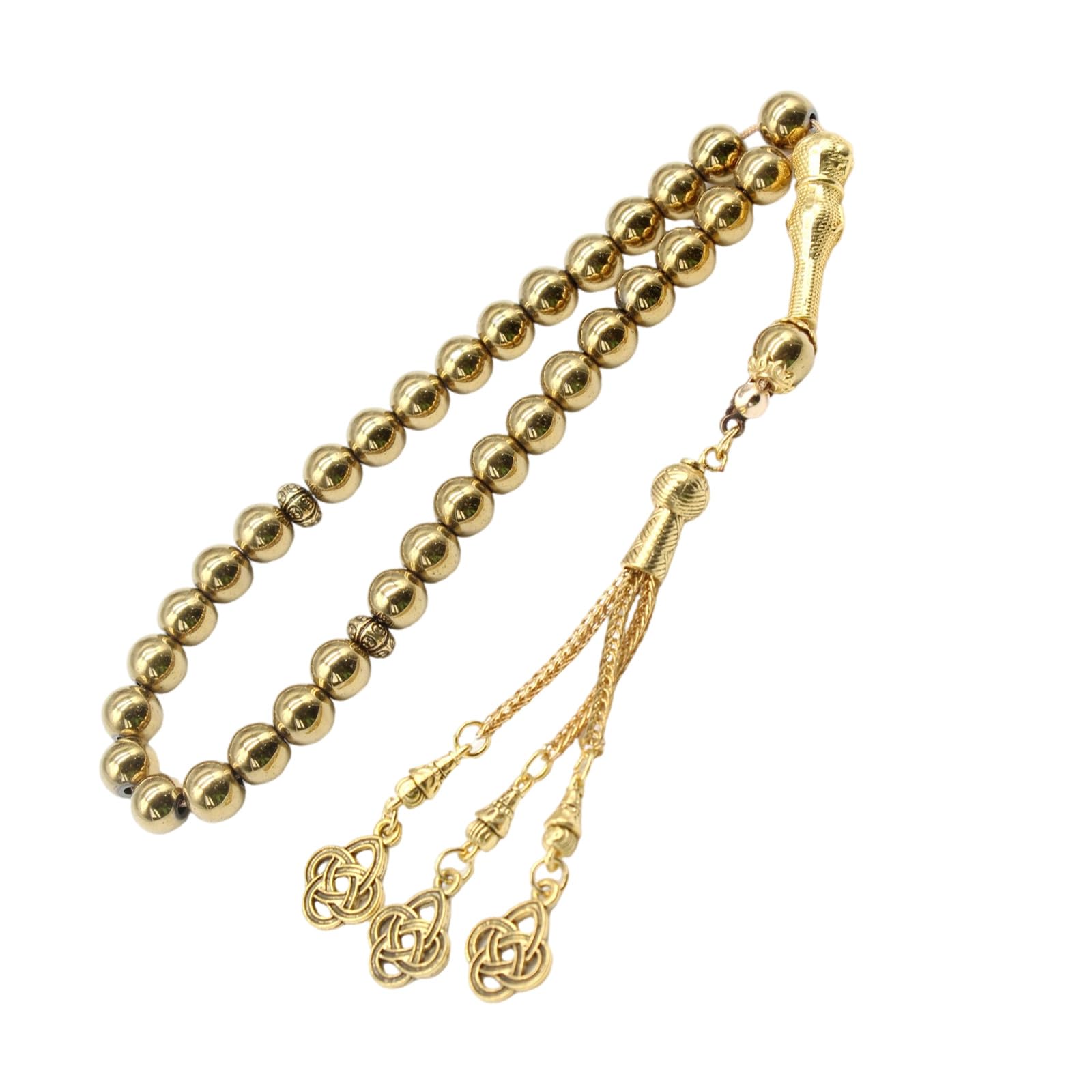 Lerpwige 33 Beads Islamics Prayer Tasbih With Elegant Tassels Designs For Muslims Worships And Use Sibha Beads
