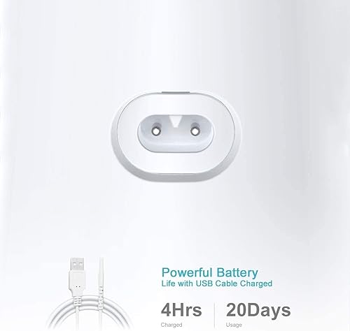 Miniatura 4 de Irrigador dental portátil con 3 modos, 6 puntas de chorro reemplazables, limpiador de dientes recargable impermeable para el hogar y viajes,