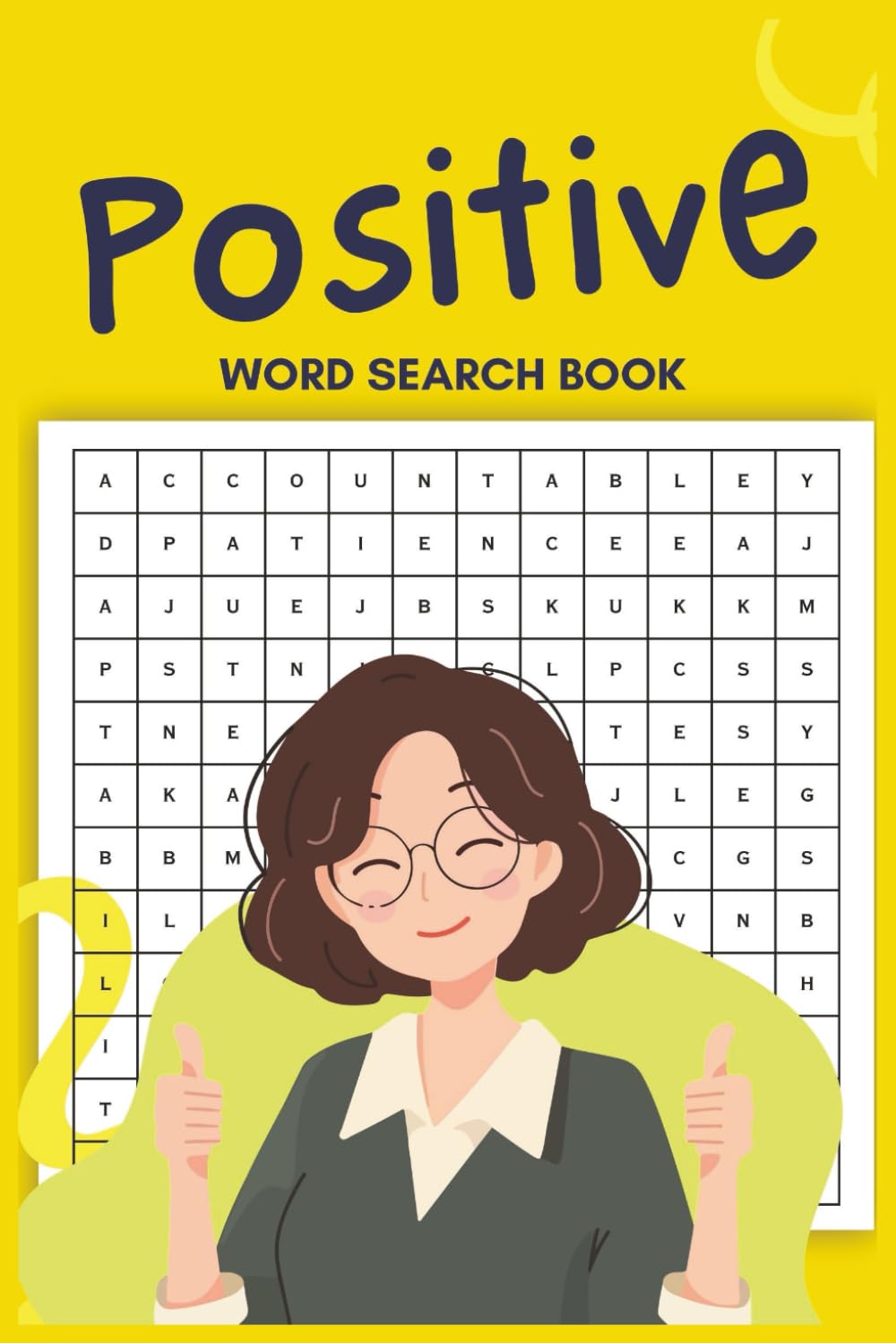 Inspirational Word Search: Word Searches with Easy to Read Print about Positive Words and More | 6x9 inches, 111 pages | 50+ Puzzles ... Gifts for Vacations, Holiday, Birthdays and Free Times