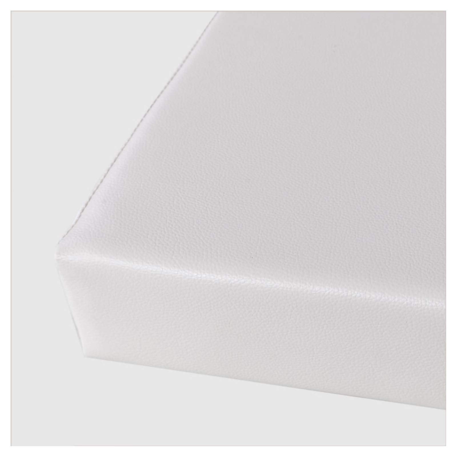 Coussin balançoire jardin antidérapant et épais matelas de banc écru 120 cm confortable