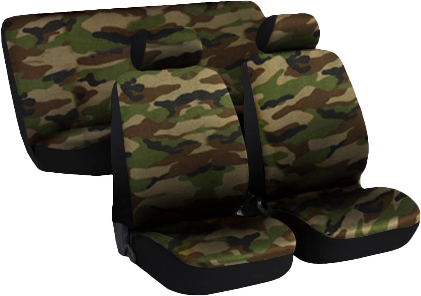 Lupex Shop Utilitaria_jn Coprisedili Universali Per Auto Medio Piccole, Jeans Nero, Set Fodere Sedili Utilitaria Anteriori E Posteriori, In Poliestere, Prodotto Made In Italy