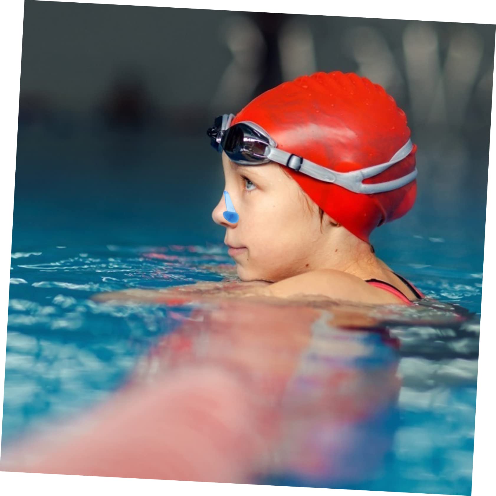 8 Sets Nasenklammer Zum Schwimmen Tragbare Nasenblutenstöpsel Design Für Jungen Mädchen Und Erwachsene 10 Stück * 8