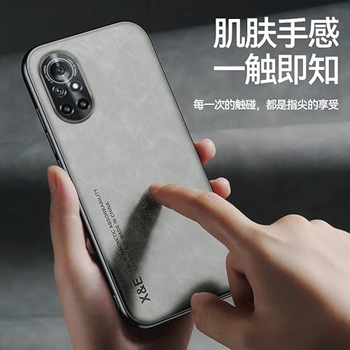 Miniatura 15 de Funda Silklike para Huawei Nova 8 - Cubierta Parachoques Placa De Metal Incorporada Para Huawei Nova 8 - Negro Seda-Negro