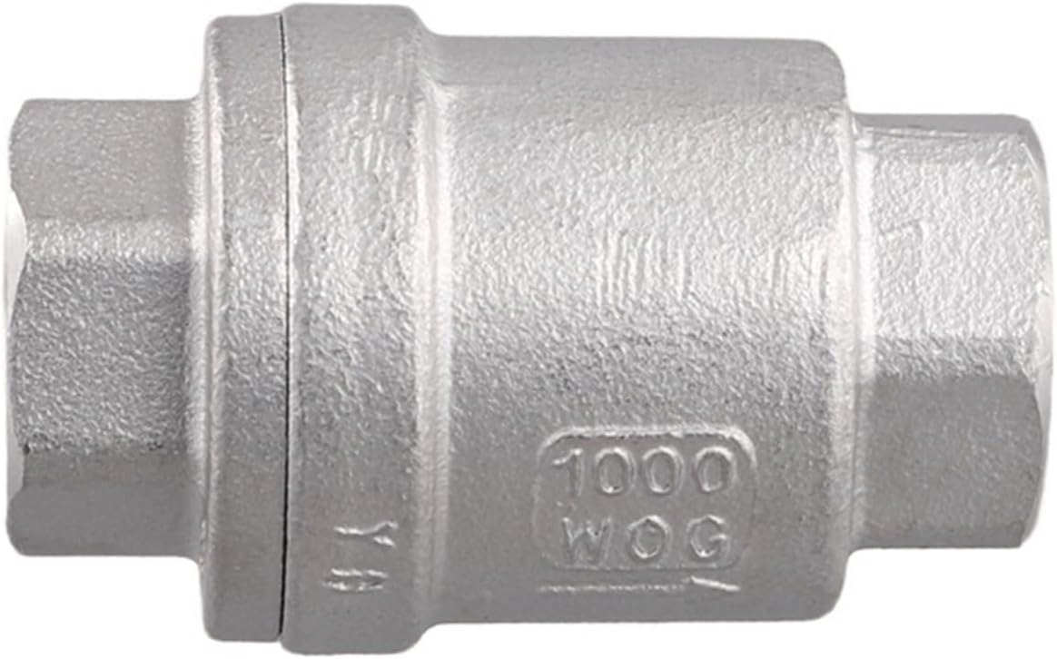 304 Stainless Steel Vertical Check Valve 1/4 Inch