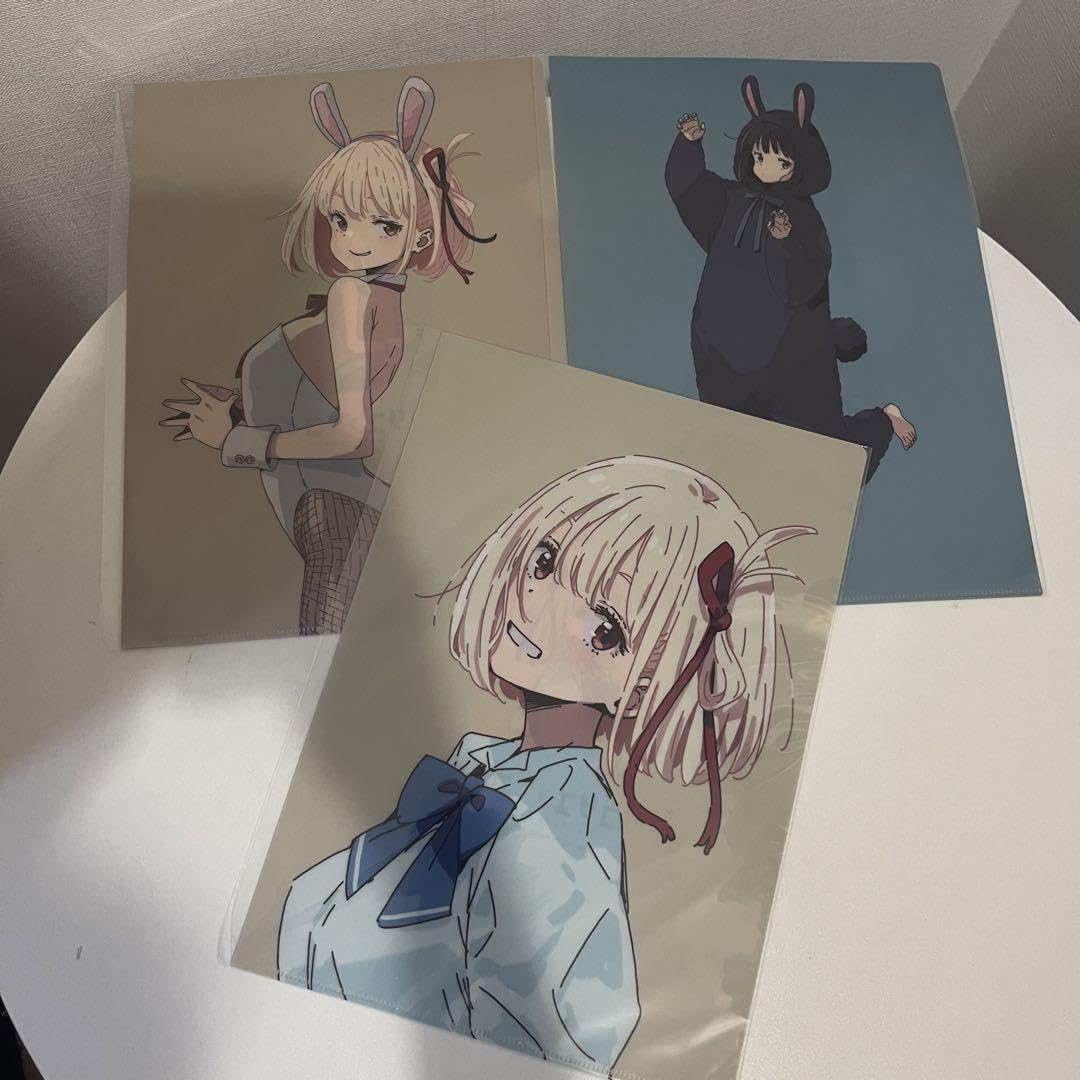 Amazon.co.jp: リコリスリコイル展 クリアファイル3点セット リコリコ 