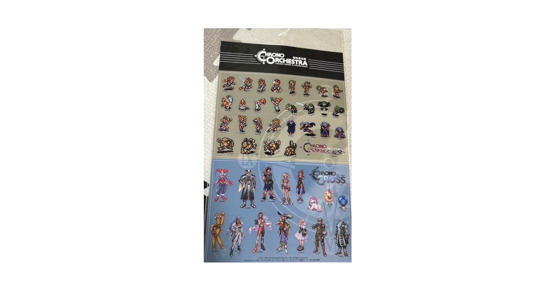 クロノオーケストラ オルゴール　シール　クロノトリガー クロノクロス クロノ・トリガー クロノクロス オーケストラ グッズ ステッカー