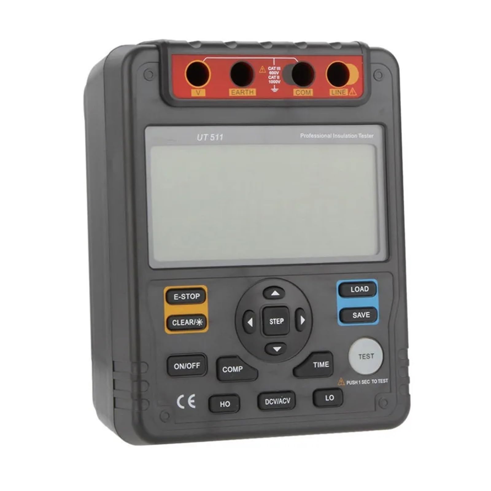 Cyfrowy UT511 Przenośny Miernik Rezystancji Izolacji True RMS Megameter Przenośny Tester Woltomierz AC DC Tester Rezystancji