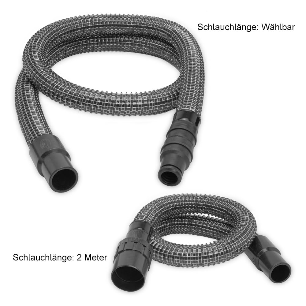PRIMEBAG Zyklon Abscheider Set für Nass-/Trockensauger Anschluss, 8m