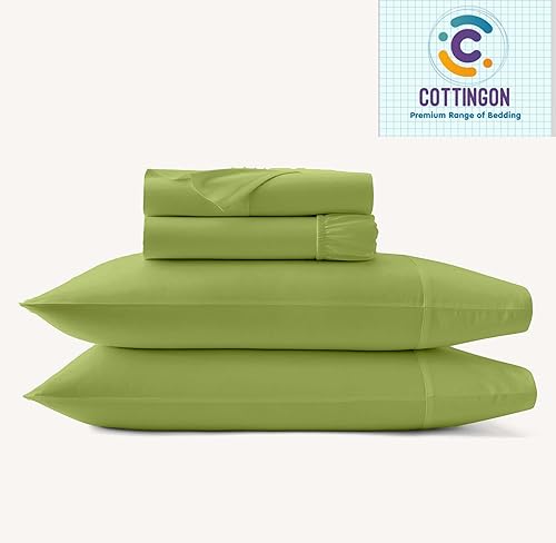 Miniatura 7 de Sábanas de cama King Rv  Juego de ropa de cama de 4 piezas de 70 x 80 pulgadas para campistas  Sábana bajera ajustable de 6 a 10 pulgadas de