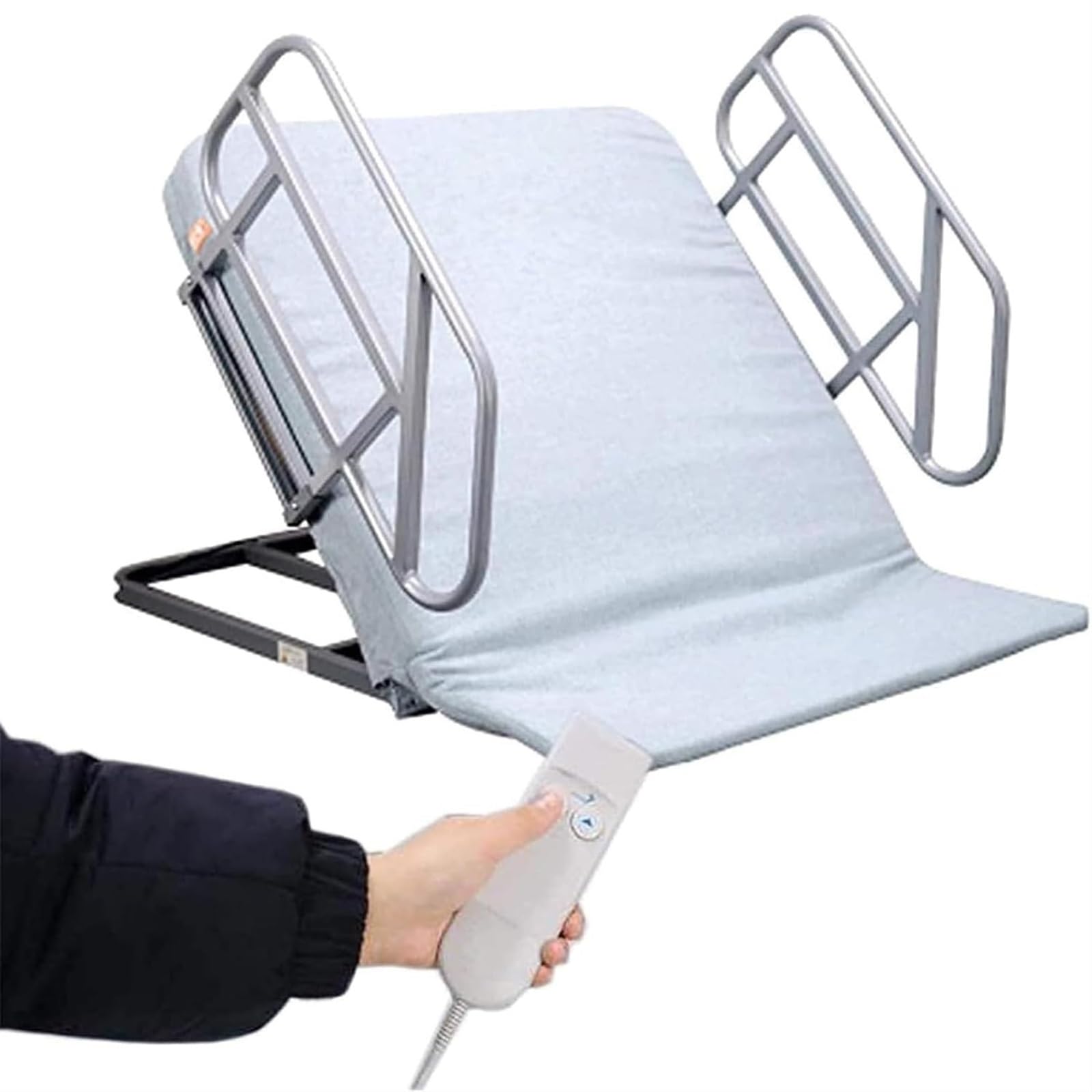 Elektrycznie regulowane oparcie łóżka z pilotem zdalnego sterowania, podnoszenie jednym przyciskiem od 0° do 70°, pomoc medyczna do standardowych łóżek szpitalnych