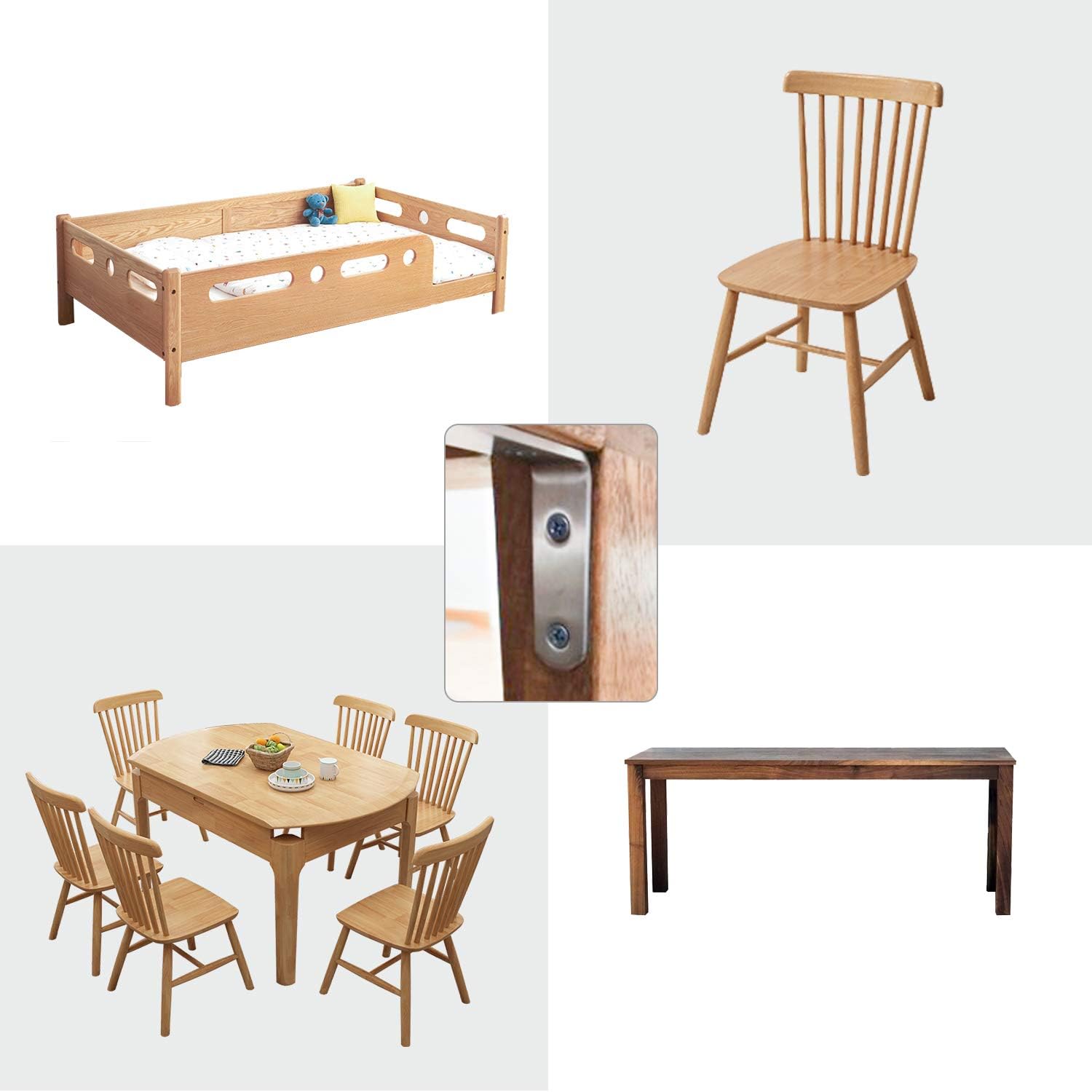 Uр Tо 40% оƒƒ Dviocnd 20 Pieces Stainless Steel Corner Braces (20x20mm + 40x40mm), L Shaped Corner Fastener Joint Right Angle Support Bracket, 60 Pieces Screws Included