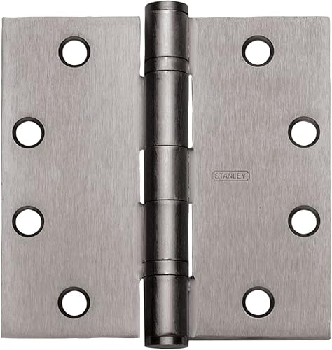Stanley fbb179  4 4" x 4"  Bisagra Plaza Corner Ball Bearing mortise único Hinge,