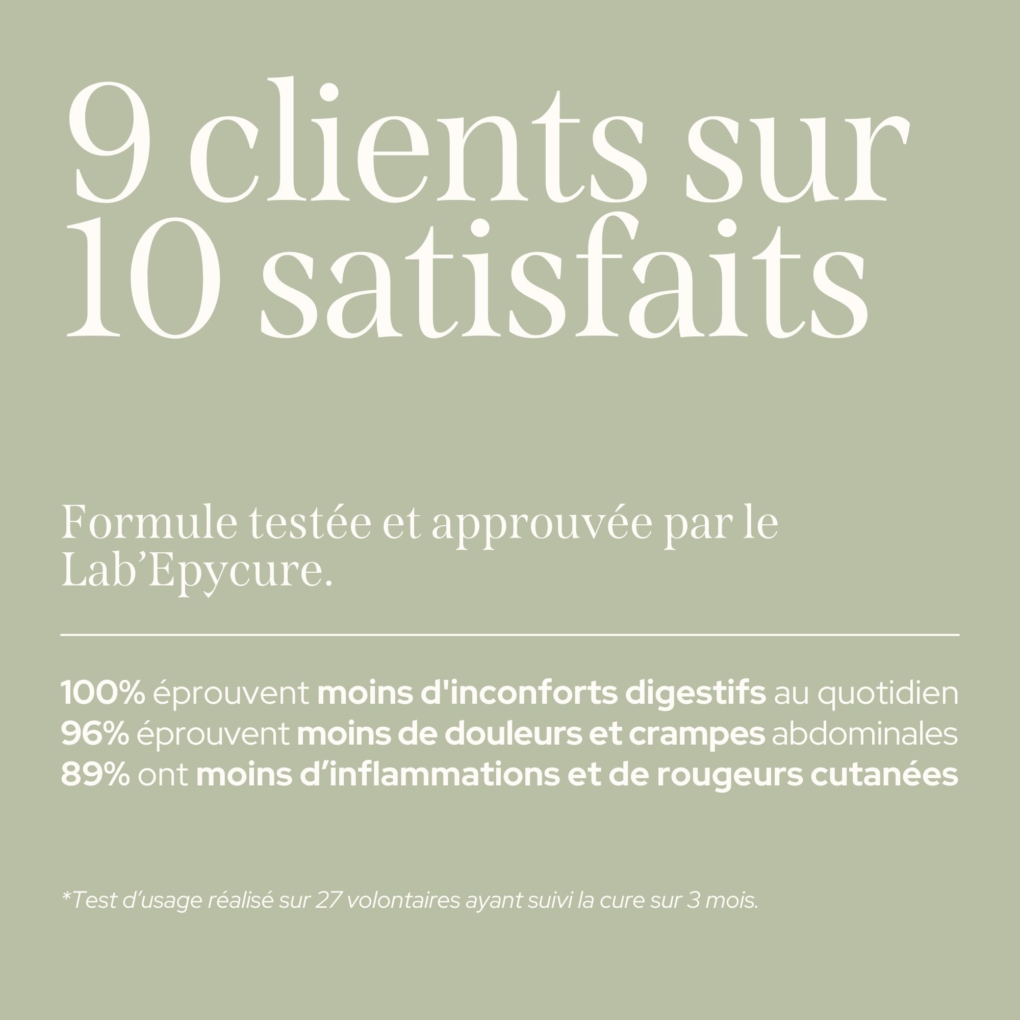 EPYCURE - Cure Complexe Probio et Fibres - Rééquilibre Microbiote Intestinal, Améliore Digestion - 100% Naturel - 4 Souches Probiotiques, Inuline, Calcium, Zinc - 1 Mois - Vegan - Fabriqué en France
