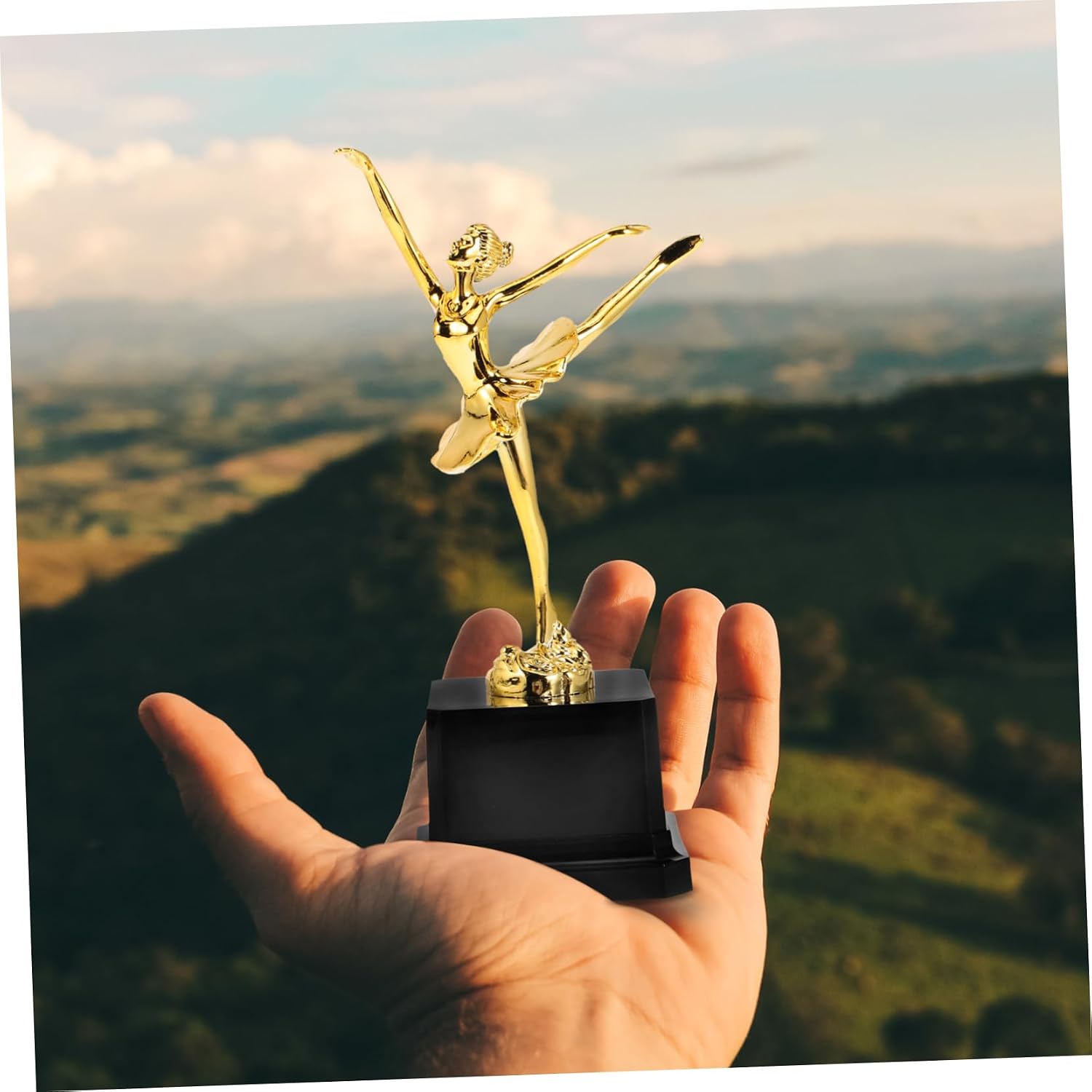 STOBOK Ballet Trophies Children Golden Trophy Awards Competition Cups for Ballet Dance Literature Meeting Show Game Carnival Prize Party Favors