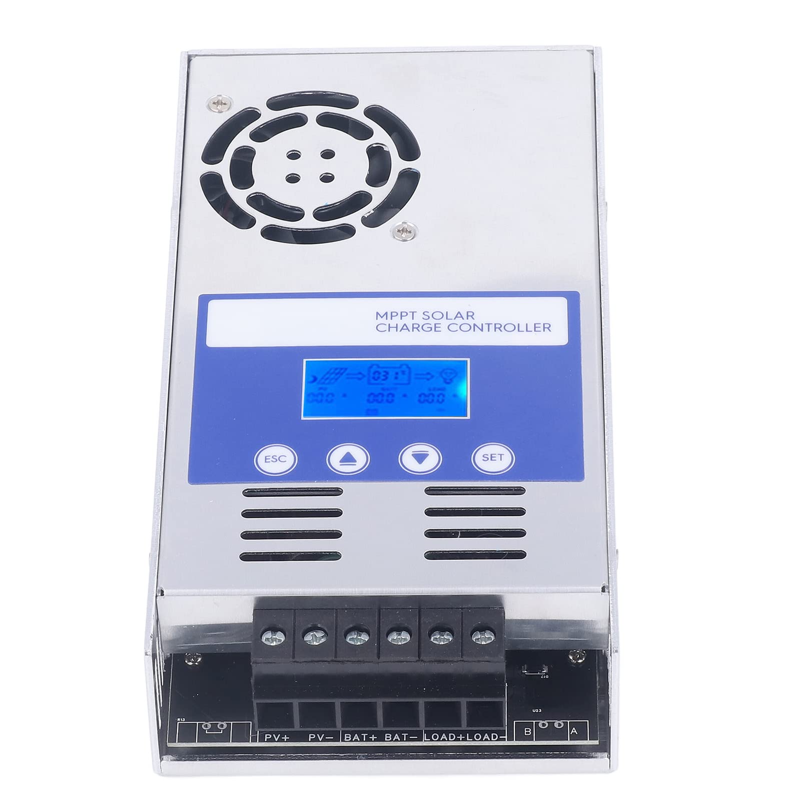 Ubervia® Solar Panel Regulator, Aluminium Alloy 12V 24V 36V 48V Full System Protection 9AWG Copper Wire MPPT Solar Controller for Commercial Vehicles (30A)-image-24