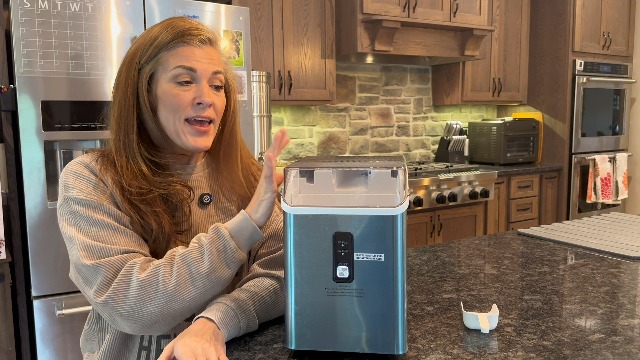 Image of Antarctic Star Nugget Ice Makers Countertop with Soft Chewable Ice