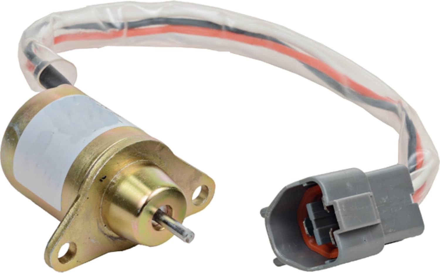 12V Shut Down Solenoid Compatible with/Replacement forKomatsu PC45 1503ES-12S5SUC12S, 119233-77932 12V