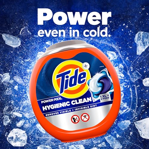 image for Tide Power PODs Hygienic Clean Heavy Duty Liquid Laundry Detergent Pac