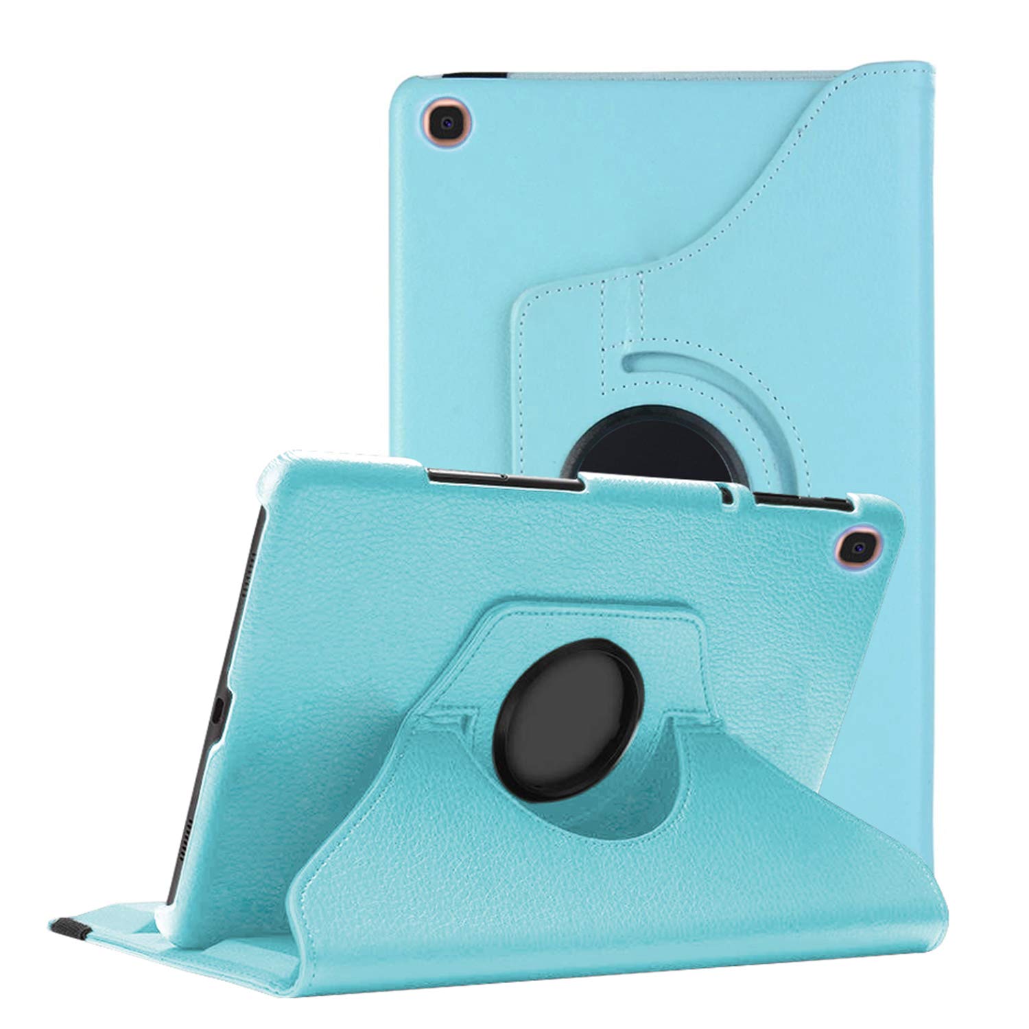 Microsonic Huawei MediaPad T3 7'' için Kılıf 360 Rotating Stand Deri Mavi [MediaPad T3 7'' ile Uyumlu Kılıf - Mavi]