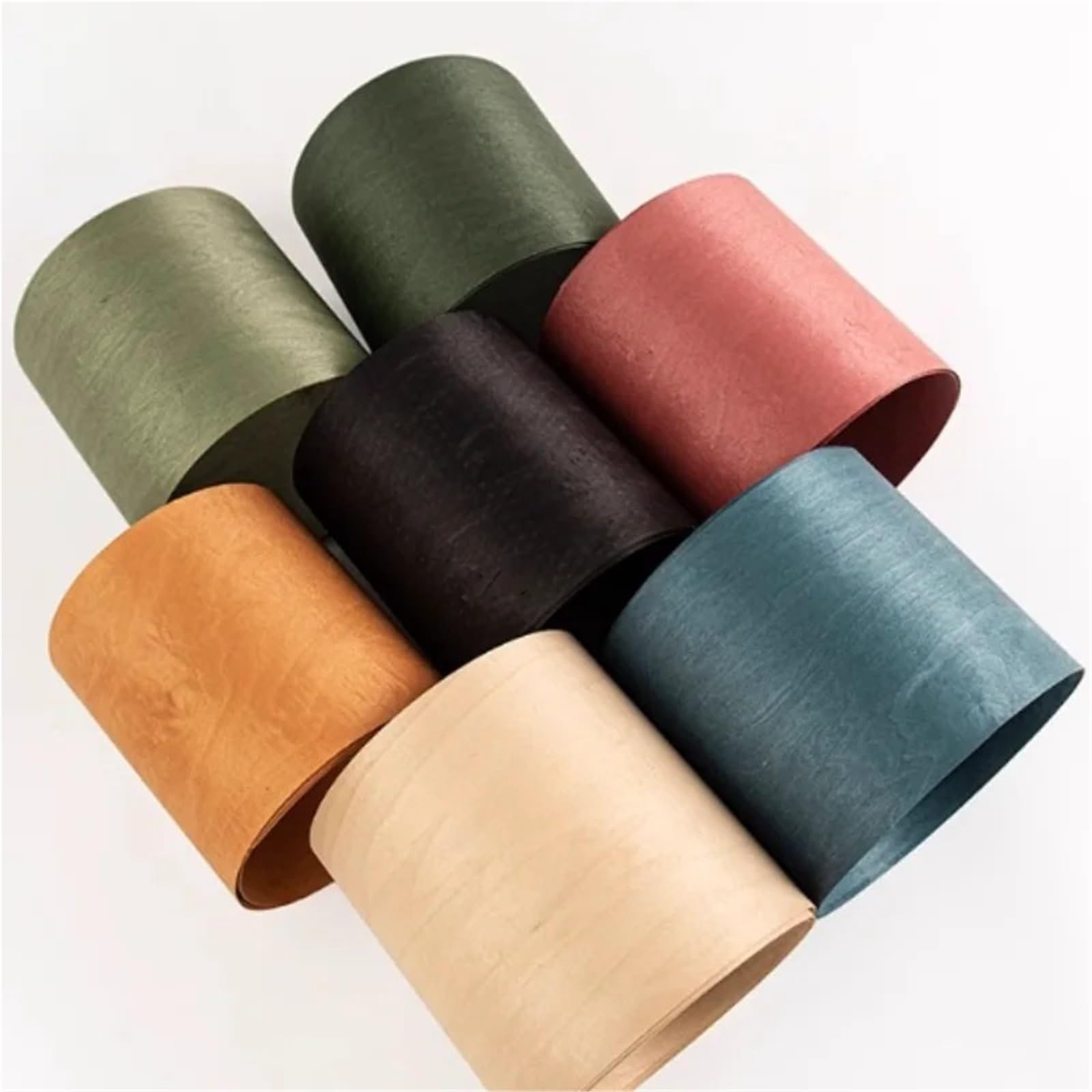 Rollo de chapa de madera Rollos de chapa madera maciza arce teñido, decorativos, for bricolaje (sin tela no tejida), 2,5 metros largo, 18 cm ancho y 0,4 mm alto(Black)