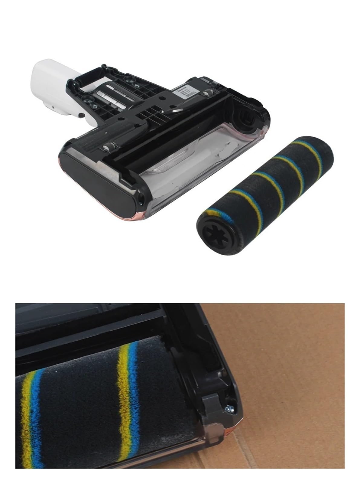 Cepillos Principales De Rodillo Eléctrico, Cabezal De Cepillo for Suelo, Compatible Con Midea, Accesorios for Aspiradoras Inalámbricas P6, Gama Completa De Cabezales De Fregado