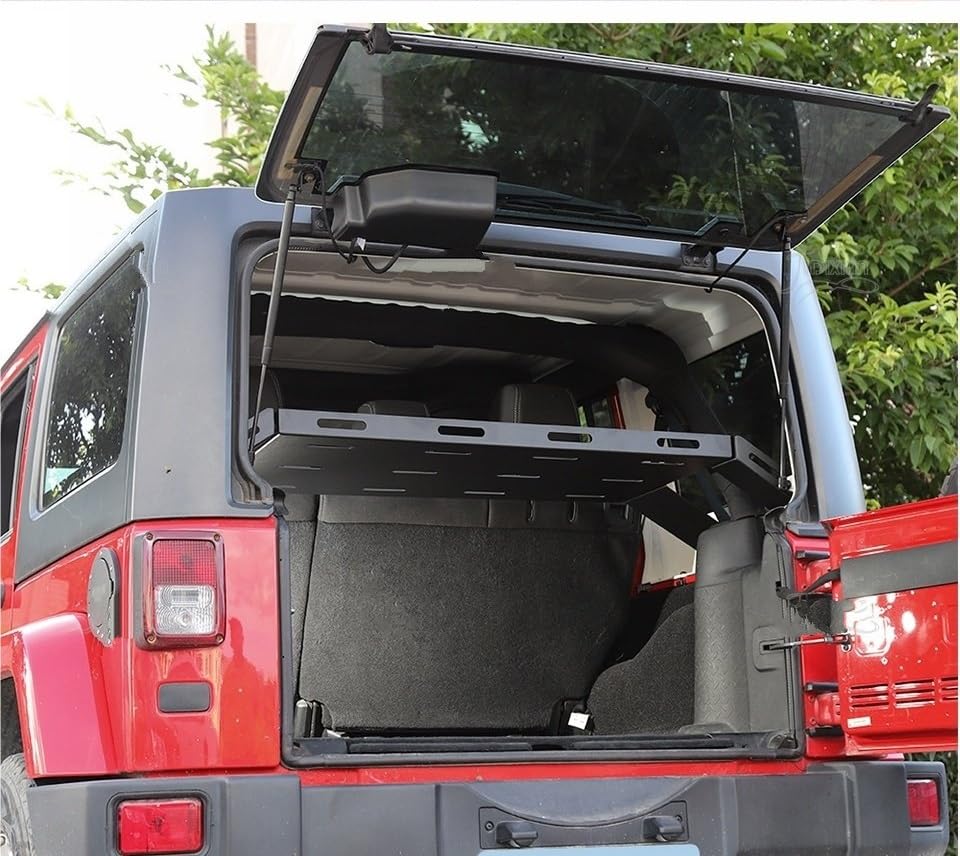 Copri Bagagliaio Per Jeep Wrangler JK/JKU 2007-2021 - Avvolgibile, Protezione Privacy