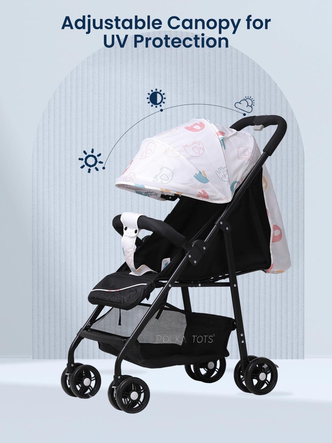 POLKA TOTS Travel System: Stroller & Car Seat -7 POLKA TOTS Travel System: Stroller & Car Seat -7