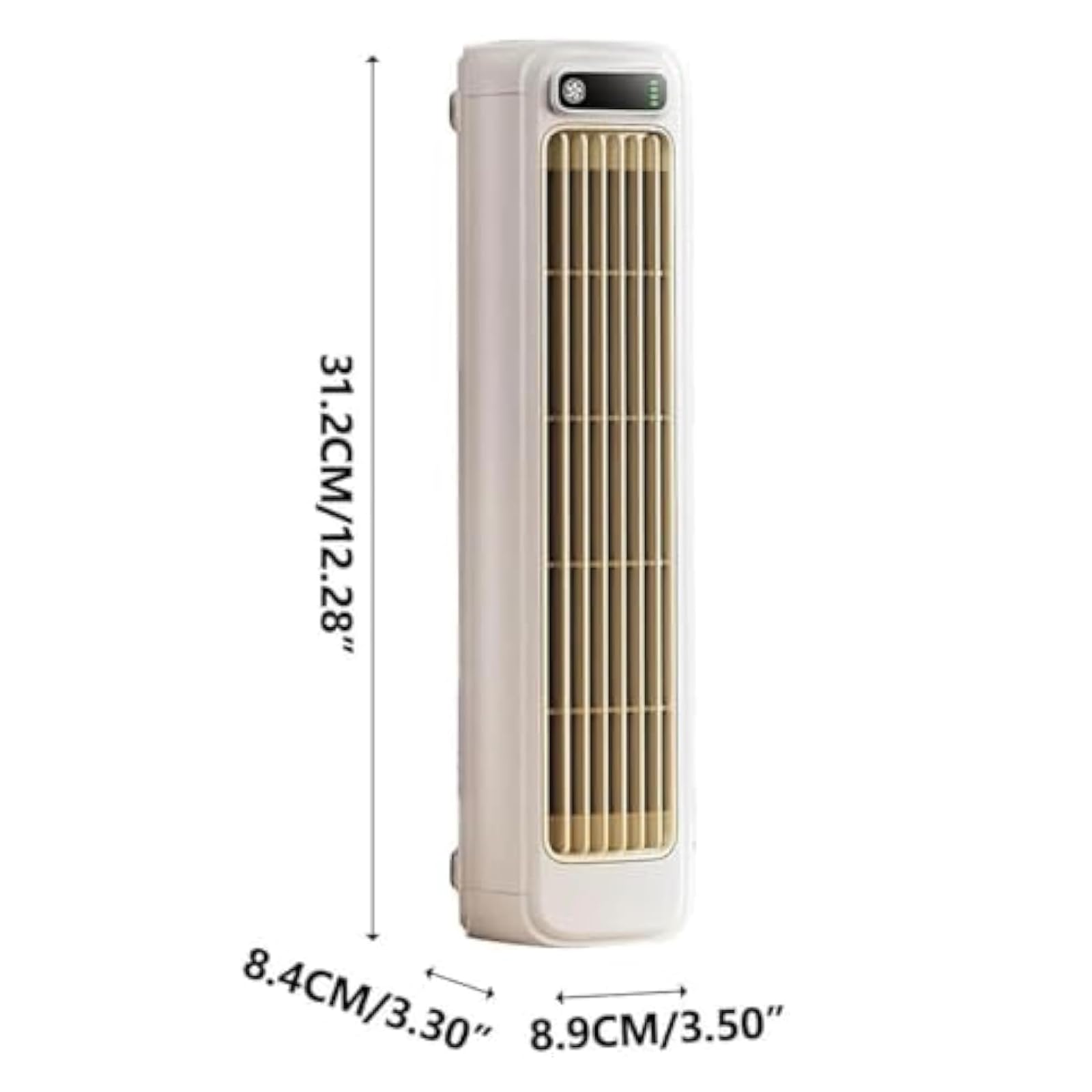 Coldeez Cooling Ace, Festburg Cool Air Fan, Sherum Cooling Ace Portable Air Cooler, 3 Speeds Adjustable, Wireless Fan Bladeless Quie For Bedroom Office Home (Gray)
