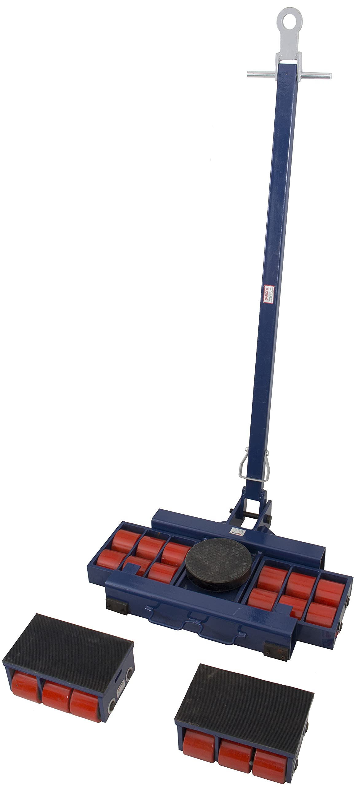 Liftingear Blue 48 Tonne Warehouse Machine Load Moving Material Skate Set