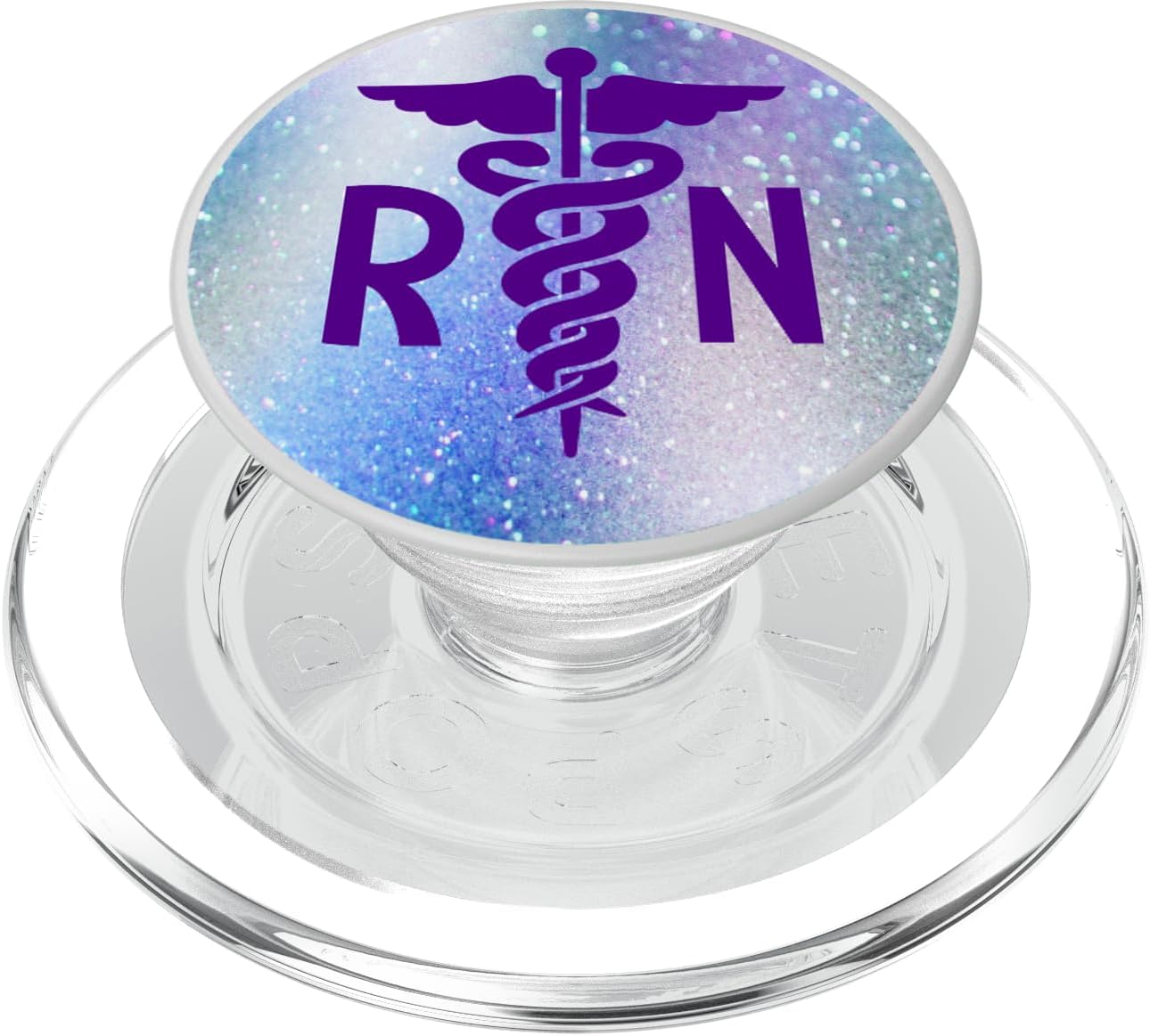 Registered nurse phone tablet RN Gift stand accessory PopSockets PopGrip: Swappable Grip for Phones & Tablets PopSockets PopGrip for MagSafe