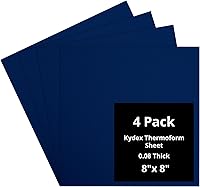 Vista 71 de Kydex Sheets - Solid Color DIY Kit for Crafting Holsters, Sheaths, and Mag Pouches - (8x8, 8x12, 12x12), Premium Thermoform Sheets - Thick, Durable