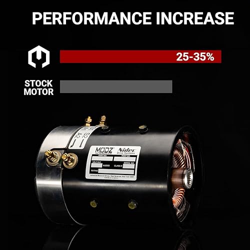 Miniatura 3 de MODZ Motor de CC de alta velocidad para Yamaha G29 Drive y Drive2 Carritos de golf