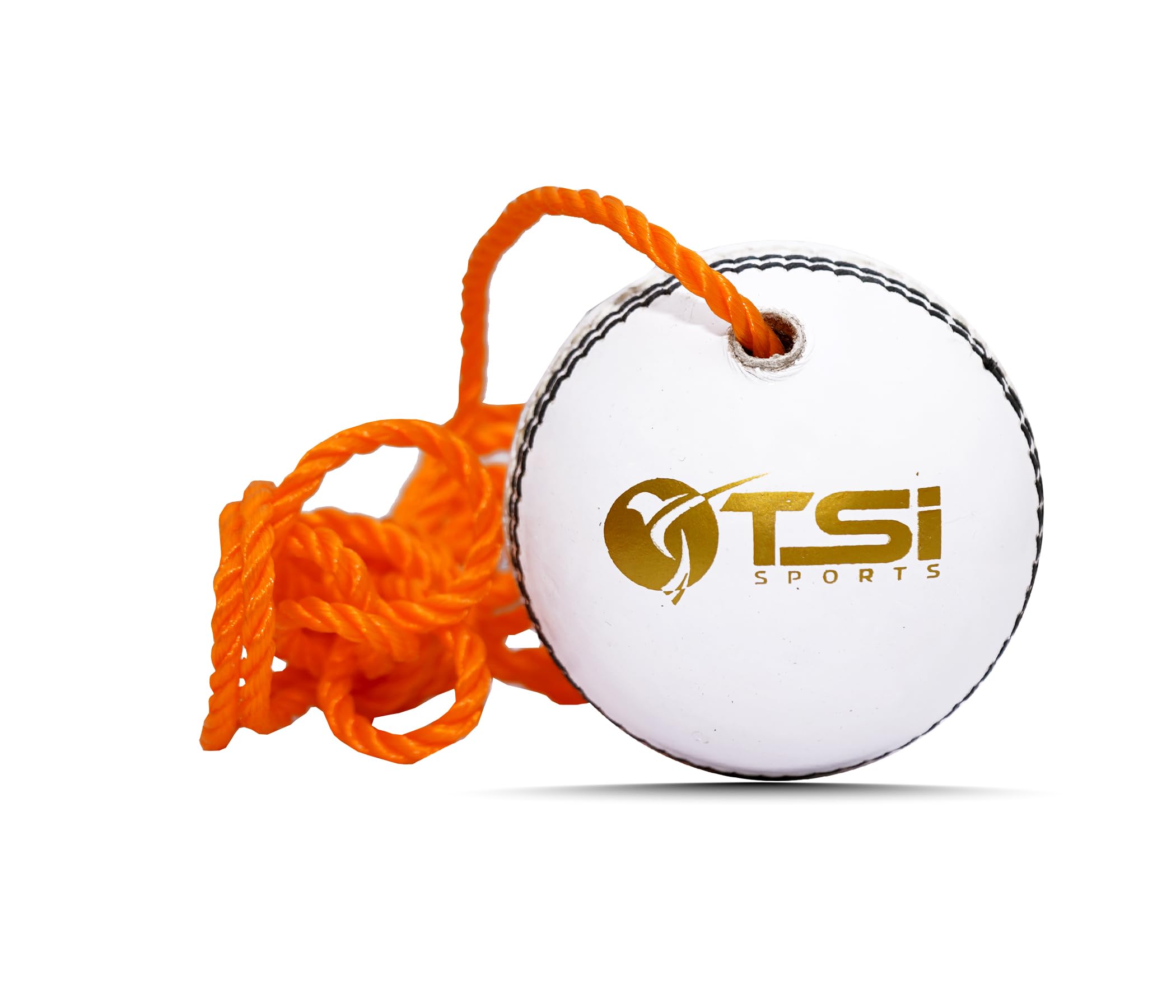 String Ball Leather Hanging Cricket Ball White with 7ft Rope Standard Size Pack of 1 PC-picture-27