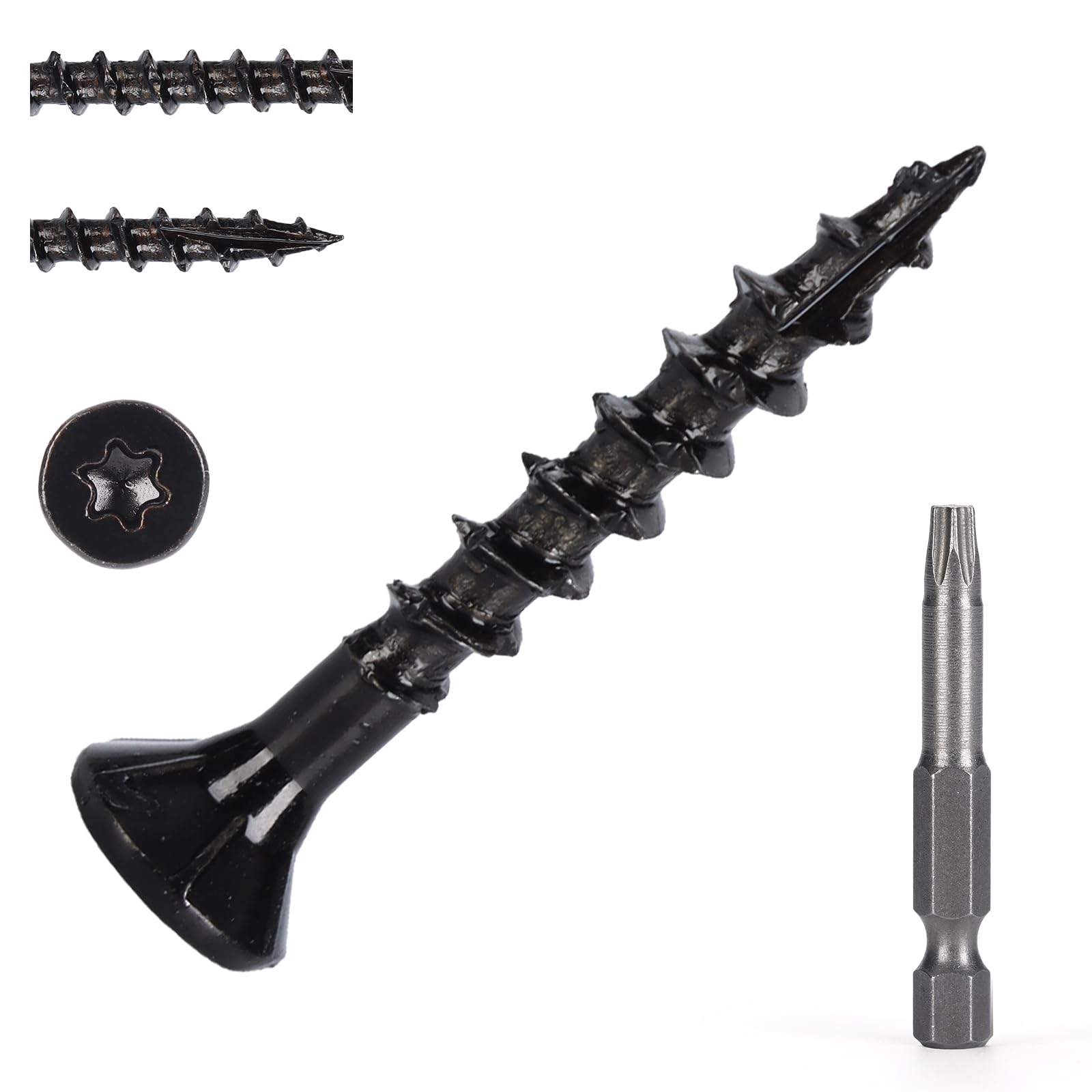 Bobibbi Deck Screws #10 x 3" - 5lb Pack -25