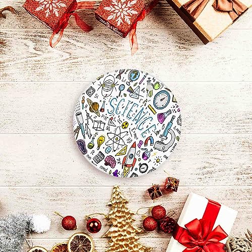 Cute Christmas Tree Ornaments for Home,Friends,Family Hanging Souvenir,Science - Image 5