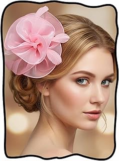 Fascinators Hat Feathers Cocktail Headband Tea Party Headpiece for Women
