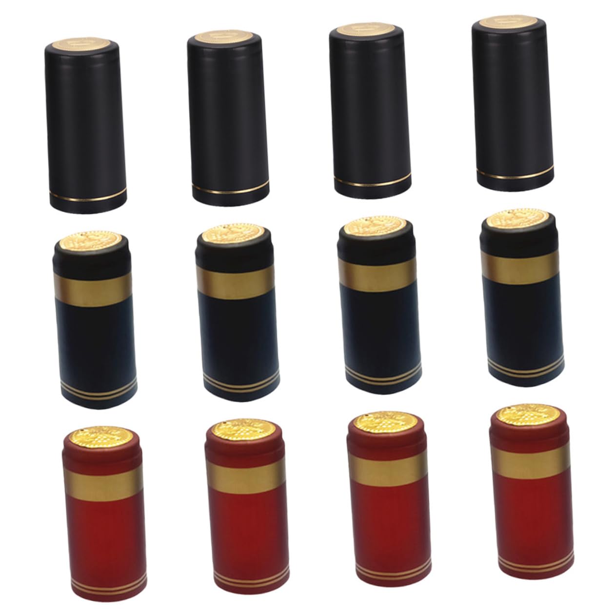 VINTORKY Wine Taste Pcs Bottle Heat Shrink Sealing Film Red Wine Bottle Plugs