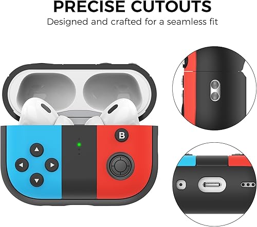 Miniatura 4 de Funda protectora de silicona para Airpods Pro 2, diseño de gamepad para Airpods Pro 2022