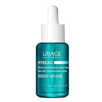 Uriage Hyseac Renewing Serum 5.8% AHA Zinc 30ml Exfoliating Serum for New Skin Blemishes for Adult Breakouts Oily and Normal Skin Refines and Minimizes Pores
